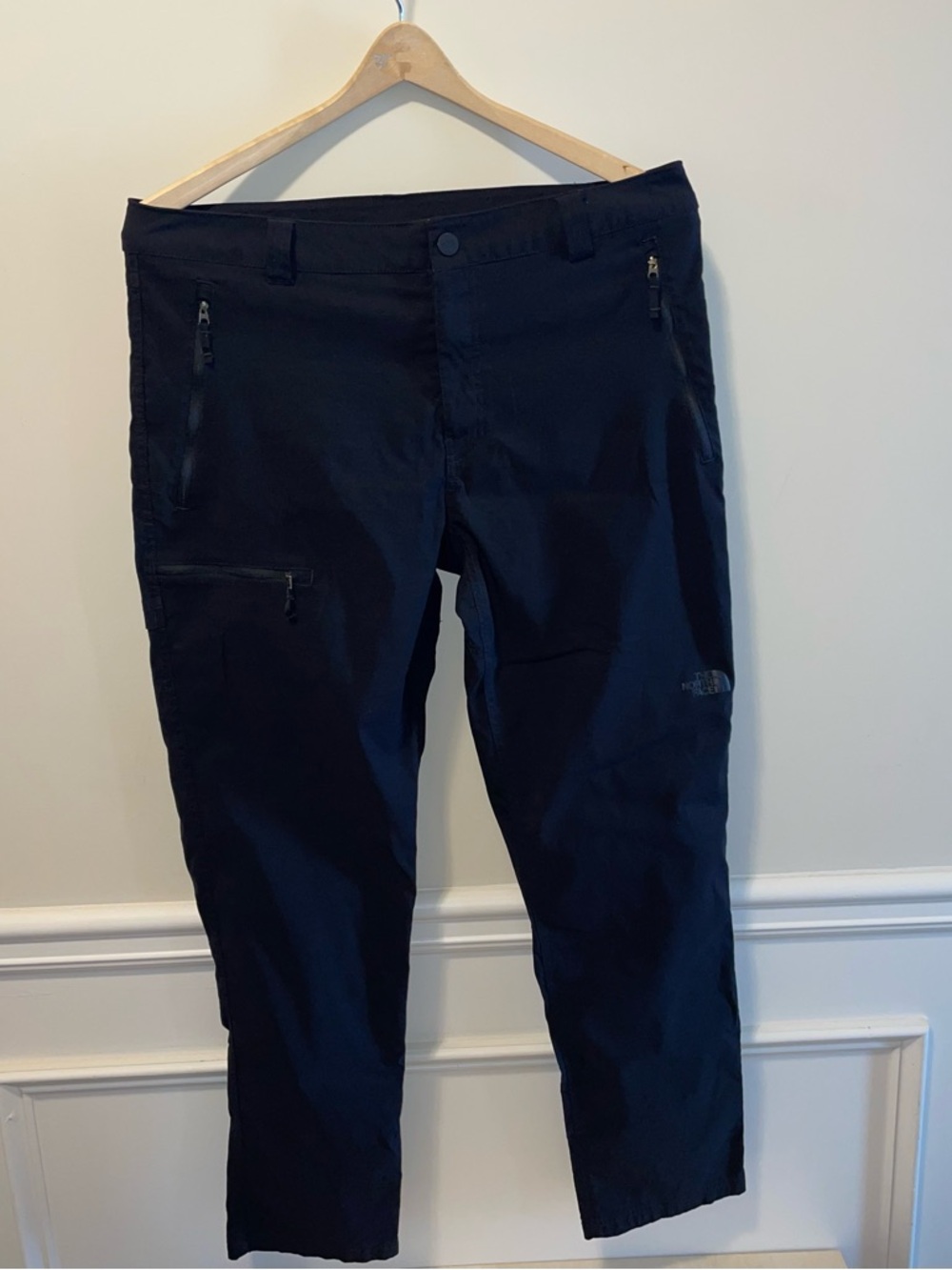 North Face 34 Black NF0A7V3B Retrac Tech III Zip Pocket Mens Cargo Pants - Picture 12 of 15